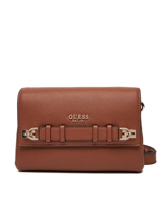 GREGORIA FLAP CROSSBODY #COGNAC GUESS  Borse HWBG85 46200 COG