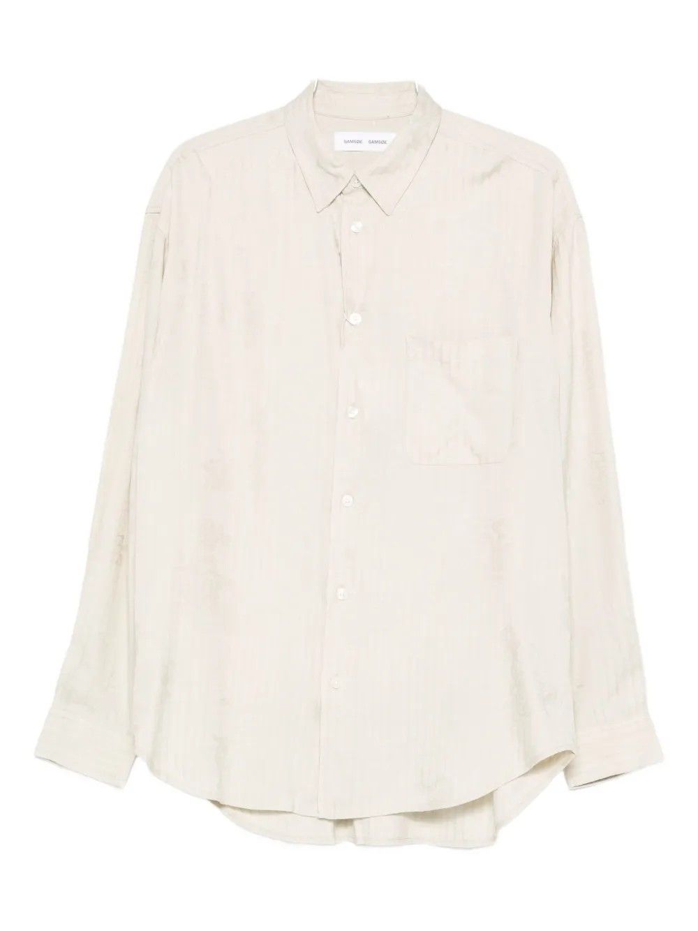 SALUAN J SHIRT 15713 #SILVER BIRCH ROSE SAMSOE Shirt M25300014