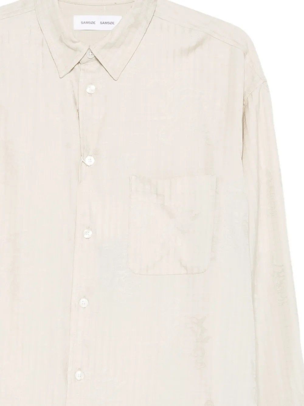 SALUAN J SHIRT 15713 #SILVER BIRCH ROSE SAMSOE Shirt M25300014