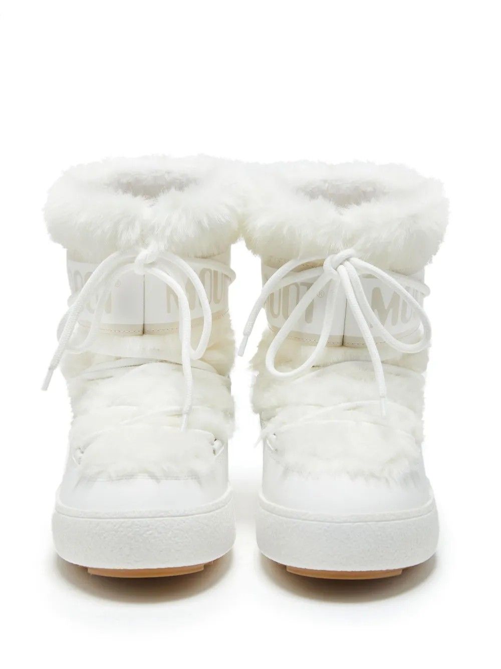 MB LTRACK FAUX FUR WP WHITE #A001 MOON BOOT Scarpe 80D2450130