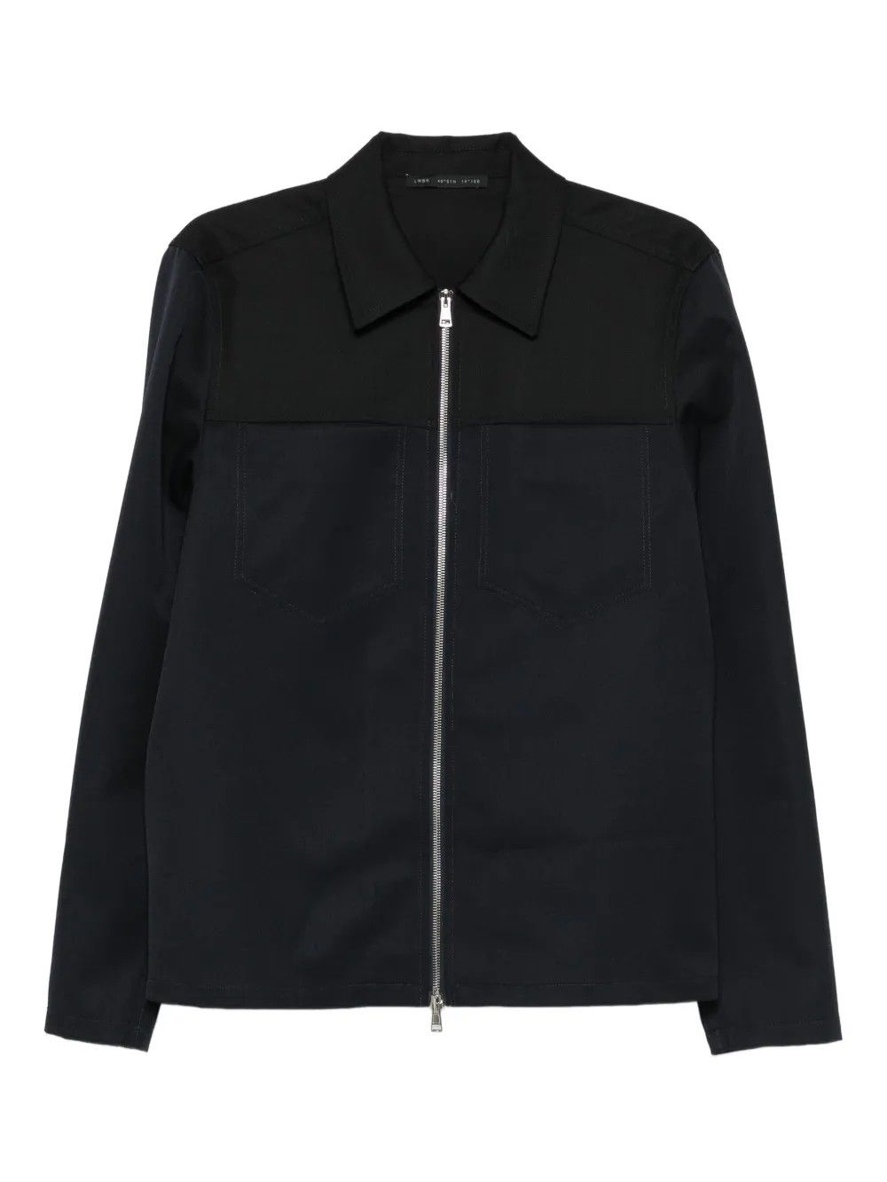 SHIRT ZIP S139 DRILL WOOL DK NAVY #E044 LOW BRAND Camicie L1HFW25260011