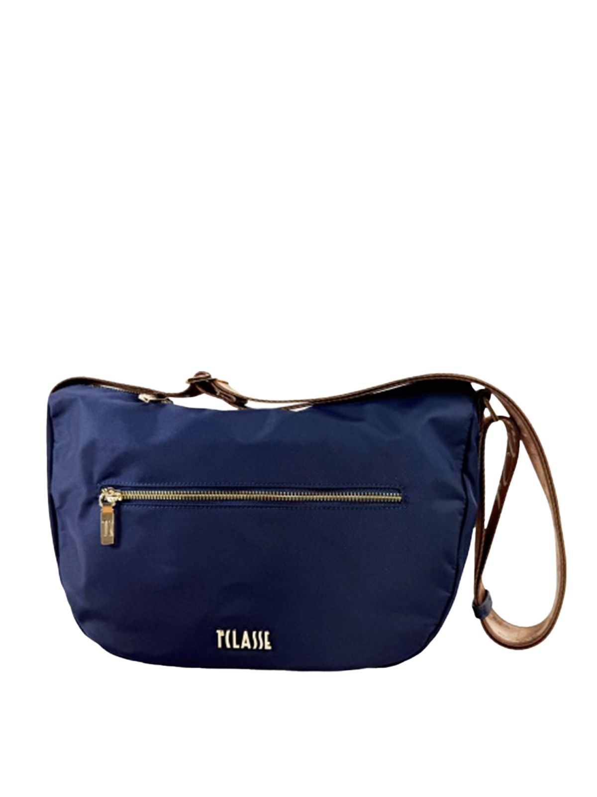 TRACOLLA MEZZALUNA GRANDE BLU NOTTE #0100 ALVIERO MARTINI Bags LB84 9762 0100