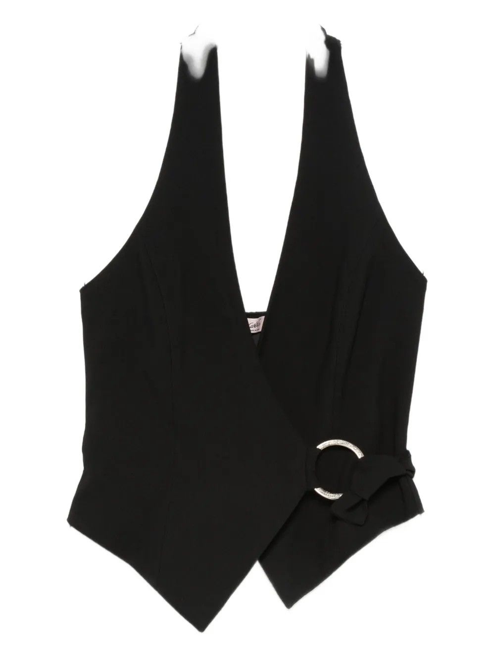 GILET ELAST. NERO #10 CARLA G Capispalla LERO06D3