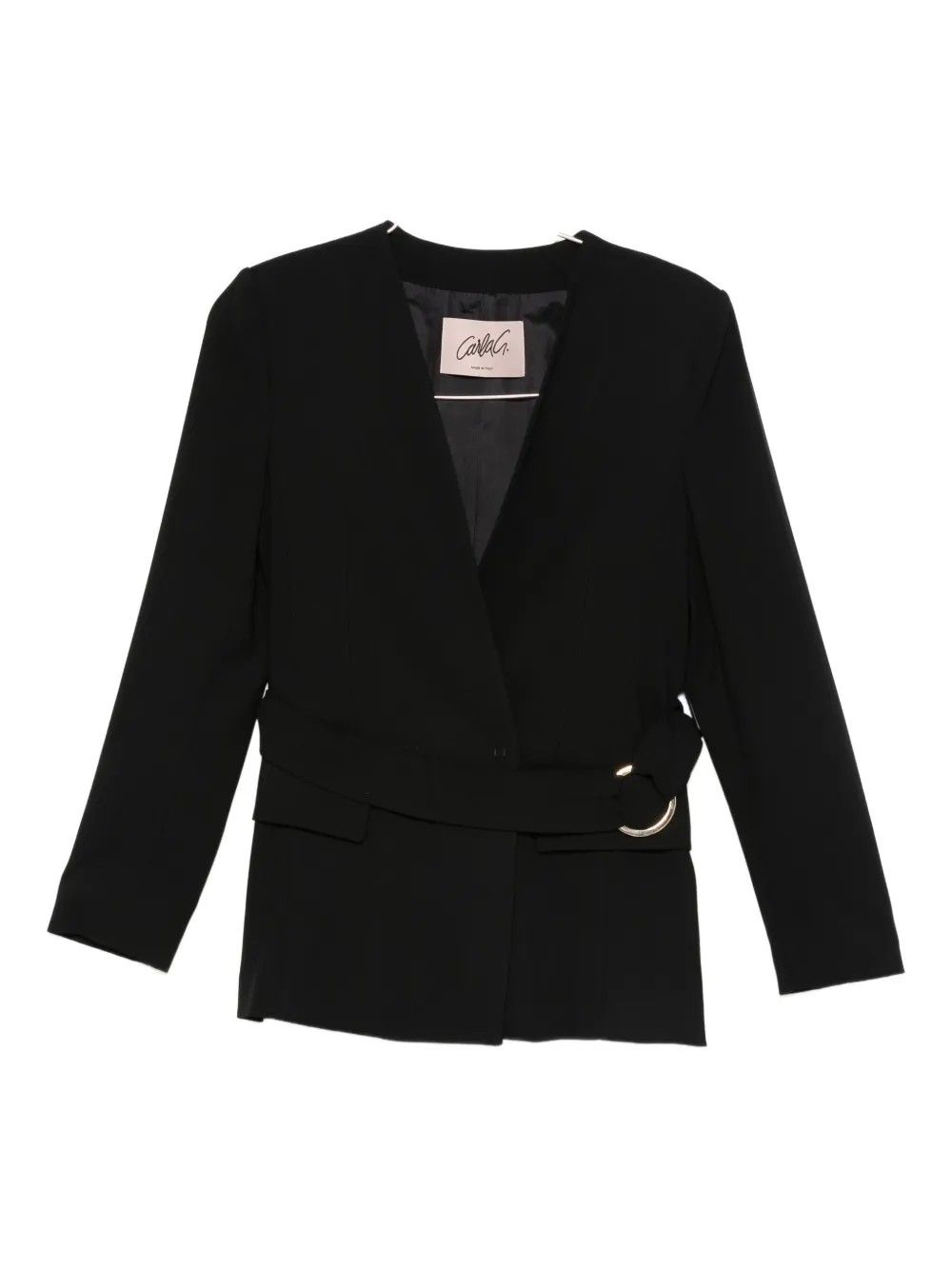 GIACCA E.CLASSIC NERO #10 CARLA G Capispalla ICEL06D3