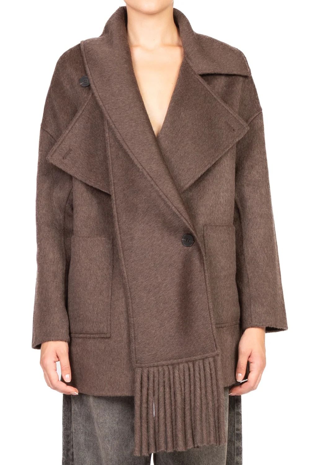 CAPPOTTO #MARRONE VICOLO Capispalla TF0025