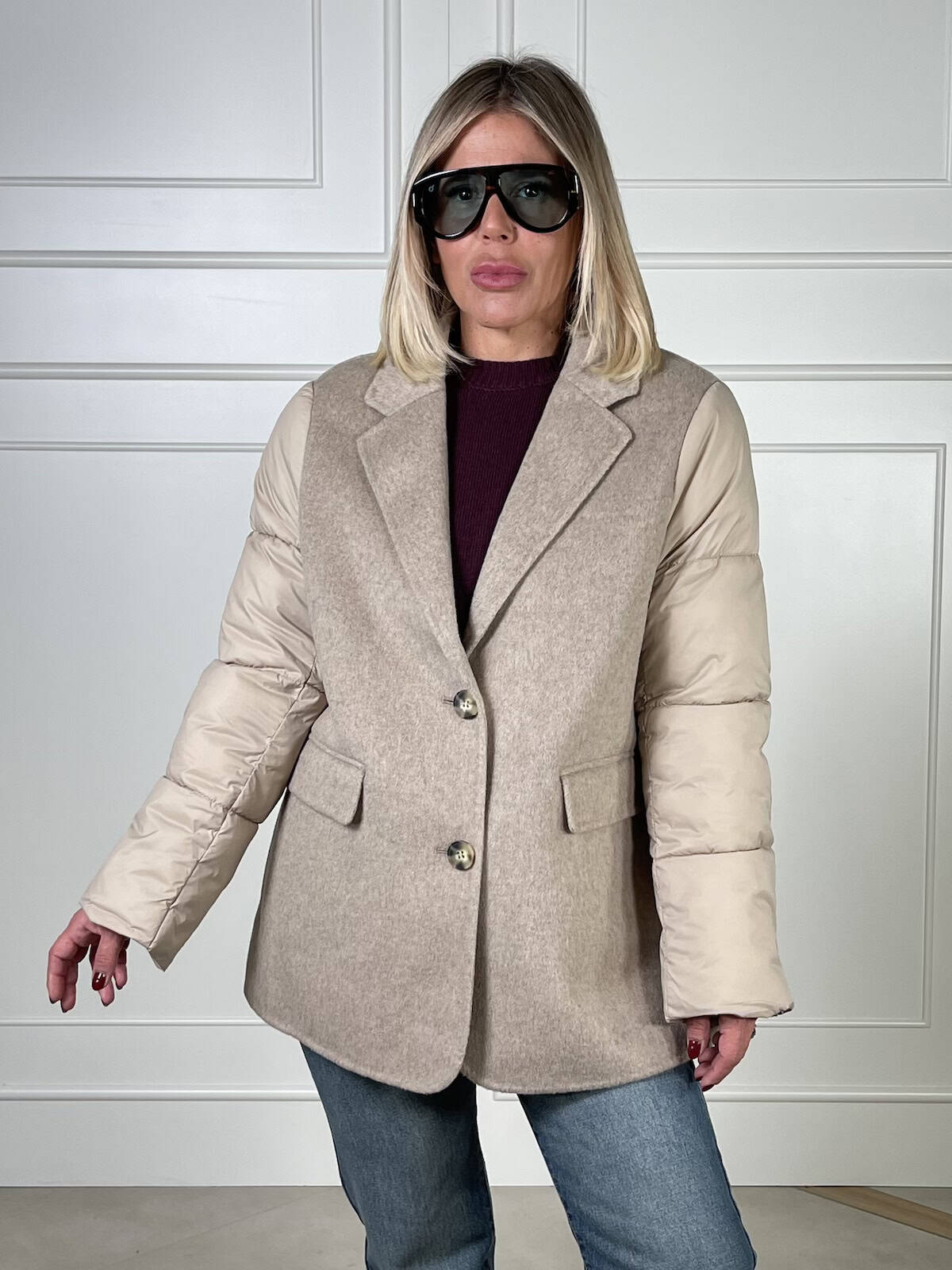 CAPPOTTO #BEIGE VICOLO Capispalla TF0038