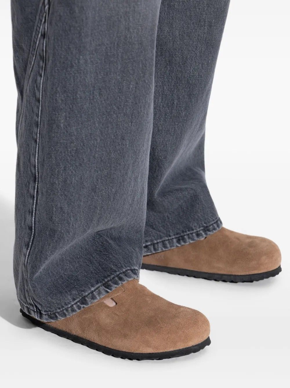 BOSTON SFB SUEDE #DARK TEA  BIRKENSTOCK Shoes 1030861