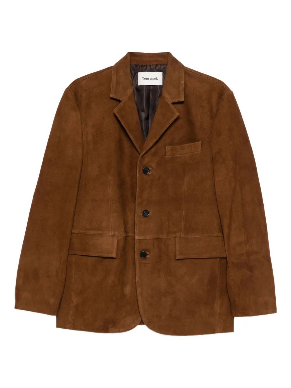 SUEDE TAILORED JACKET #CAMEL TONYWACK Capispalla BE34LJ34
