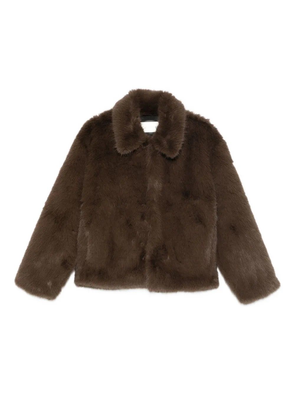 FAUX FUR RELAXED BLOUSON #MOCHA TONYWACK Capispalla BE34CJ82