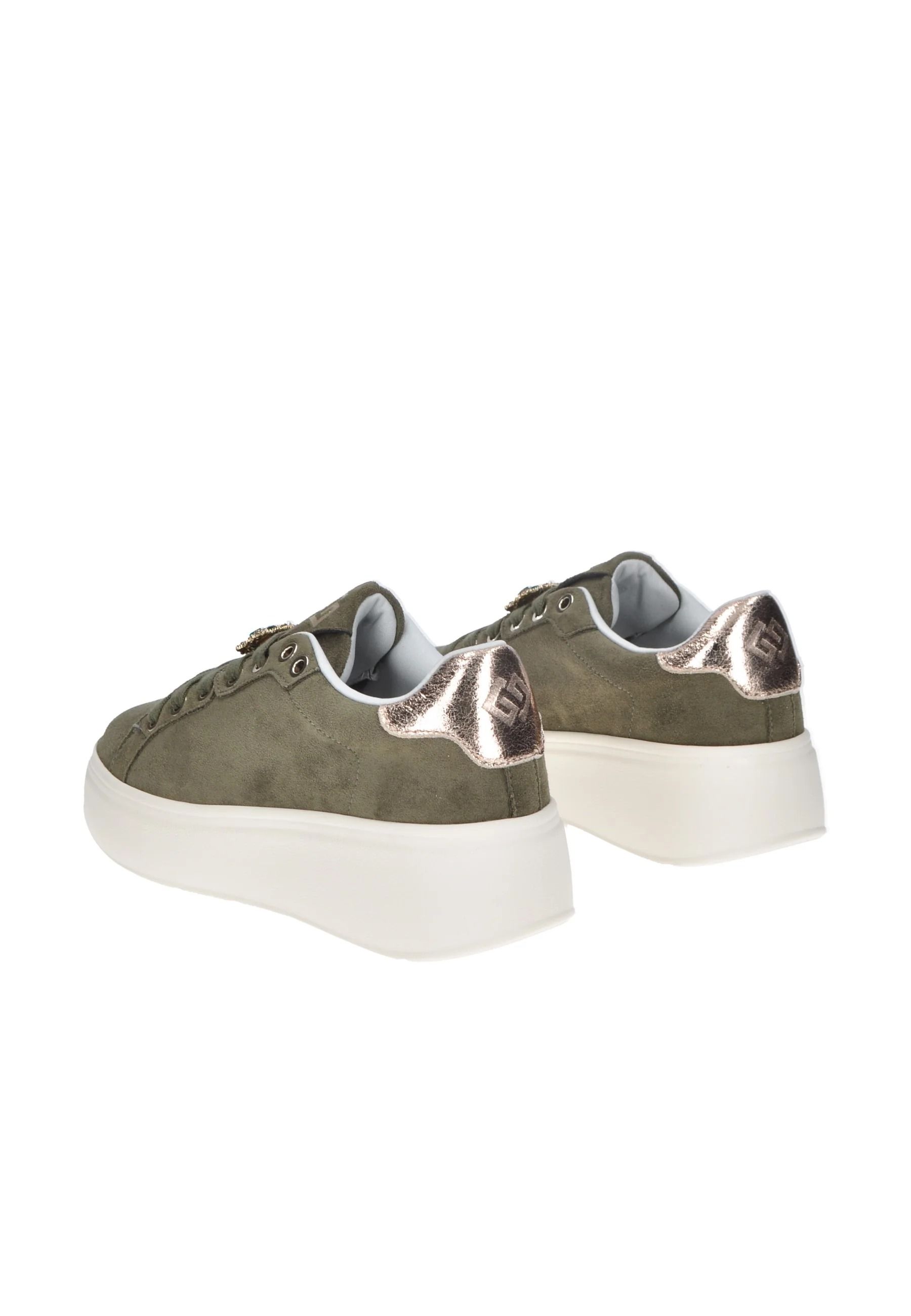 SCARPA #VERDE GOLD & GOLD Shoes GB972