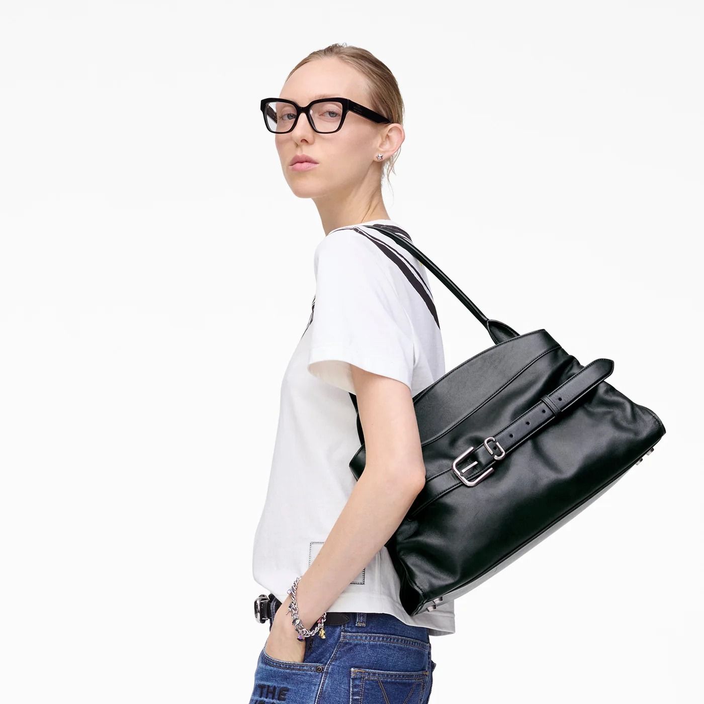 THE SATCHEL BLACK #001 MARC JACOBS Borse 2F5HSC011H01