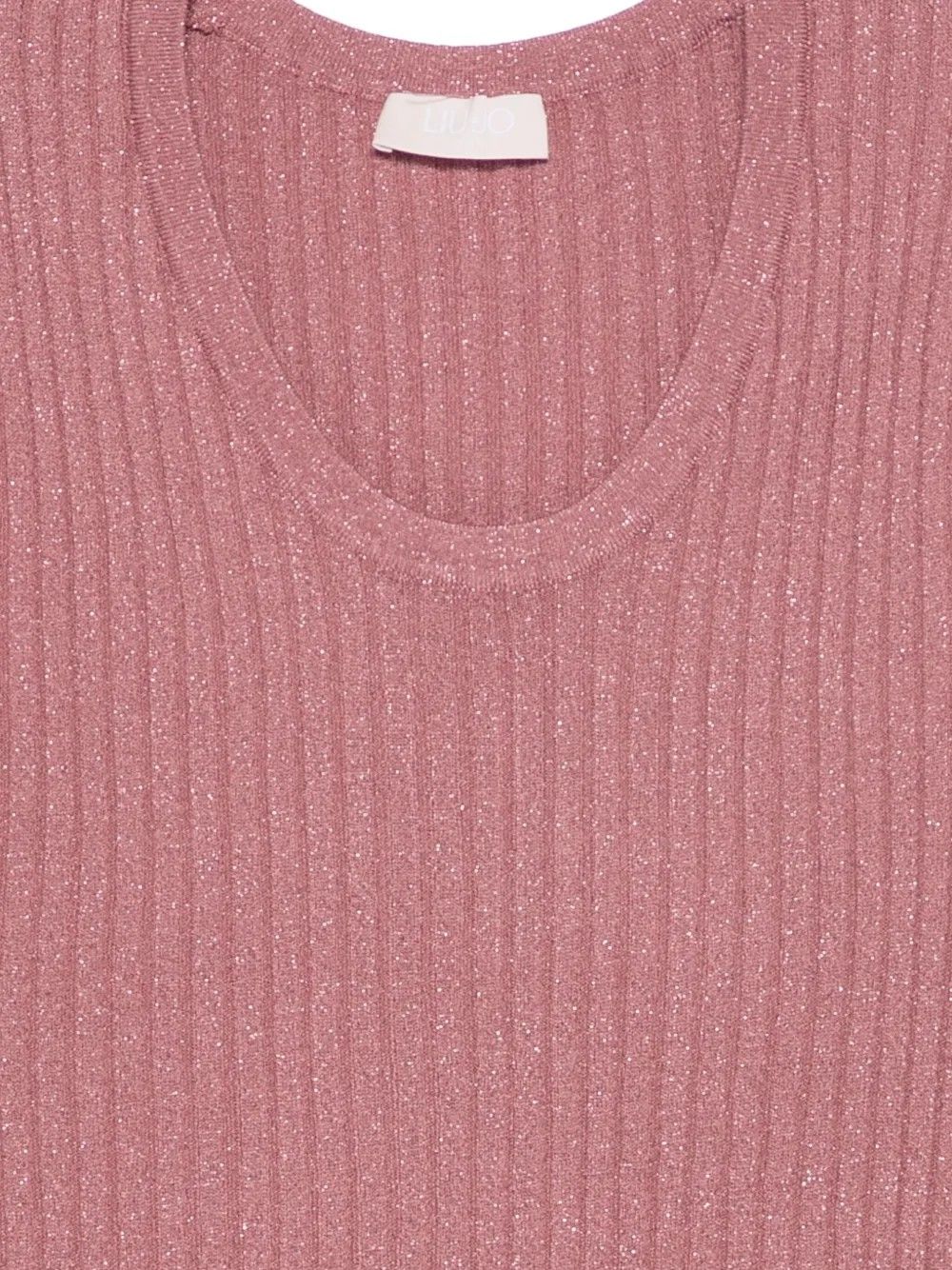 MAGLIA CHIUSA S/M ANCIENT ROSE #04989 LIU JO Maglieria MF5502MS46J 04989