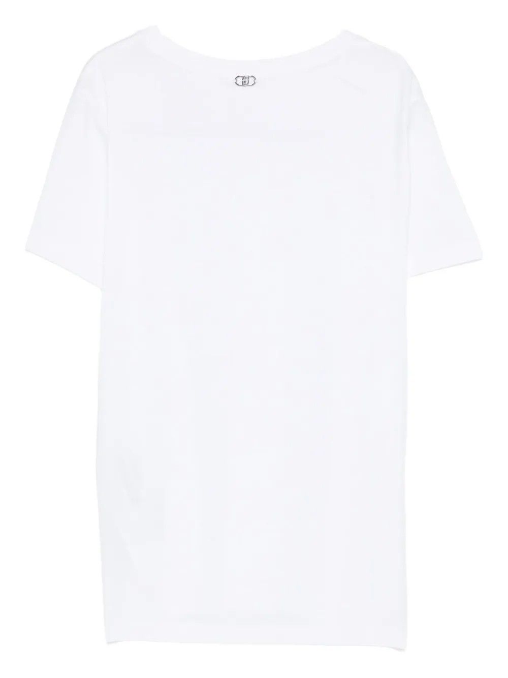 ECS T-SHIRT MODA M/C BCO/CRYSTAL STONE #L9018 LIU JO T-shirt MF5344J6308 L9018