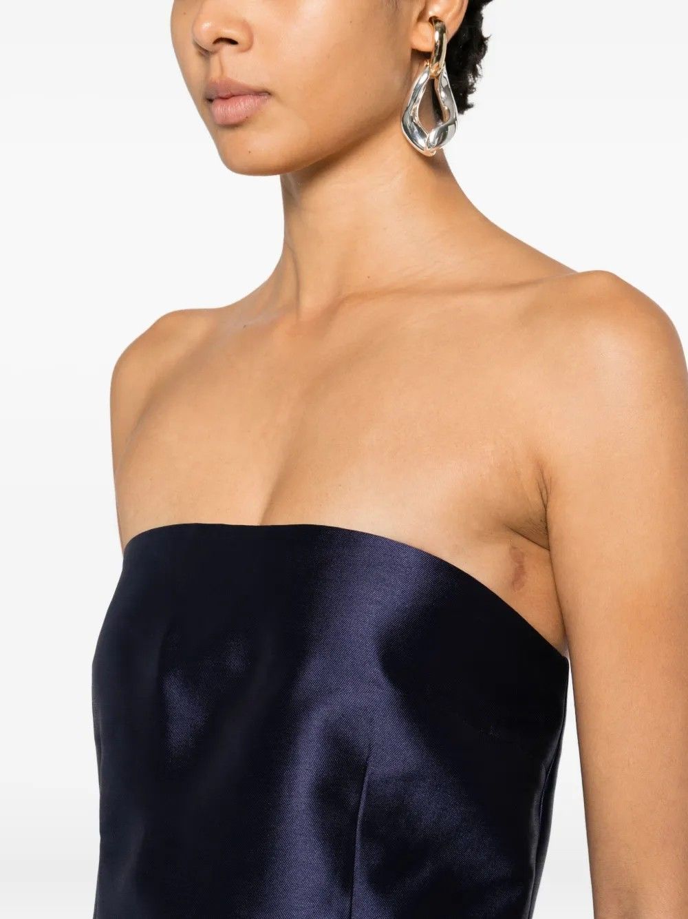 RENEE MIDAXI DRESS #NAVY SOLACE LONDON Dress OS46040