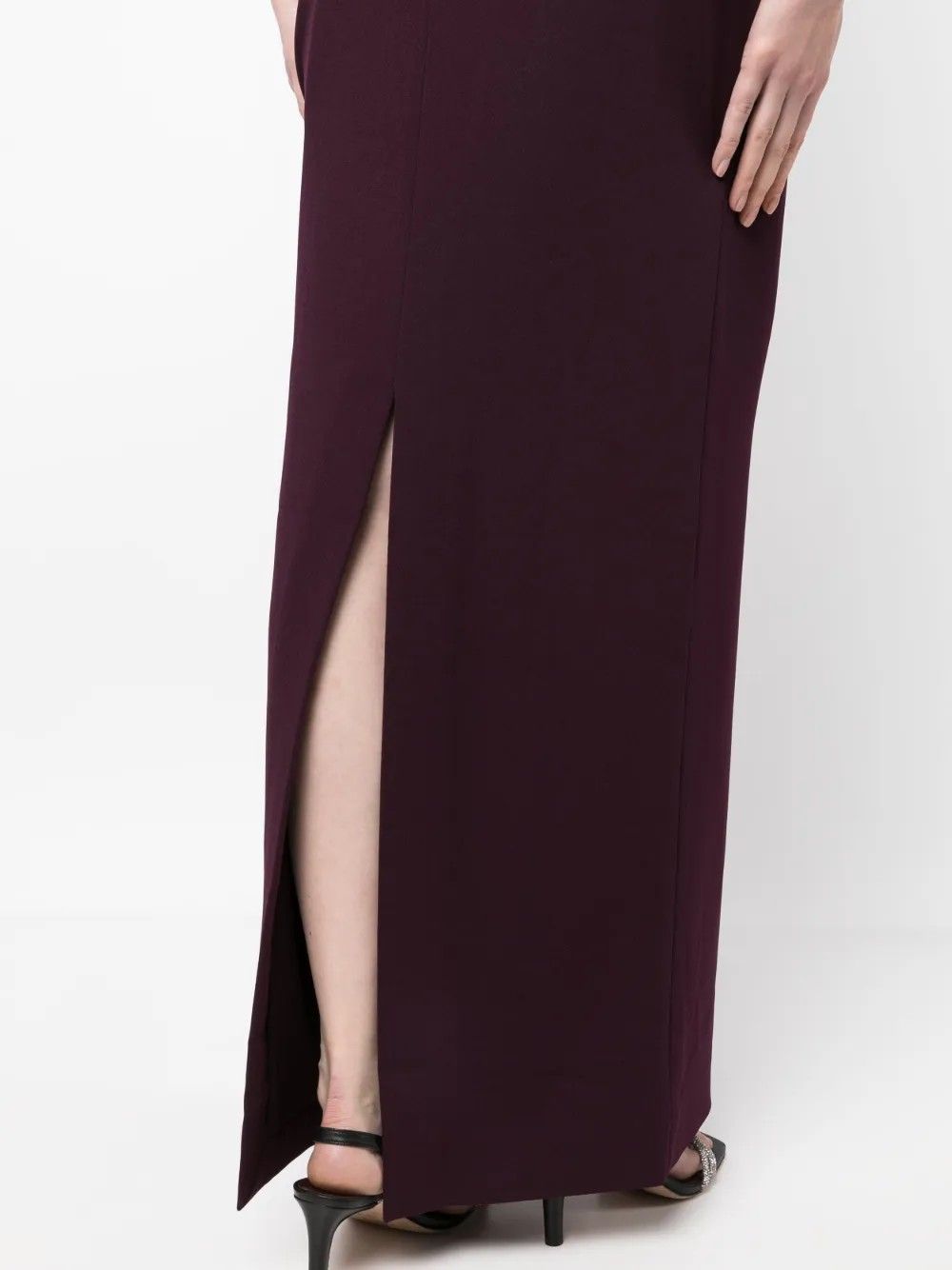 JONI MAXI DRESS #PLUM SOLACE LONDON Vestiti OS31079