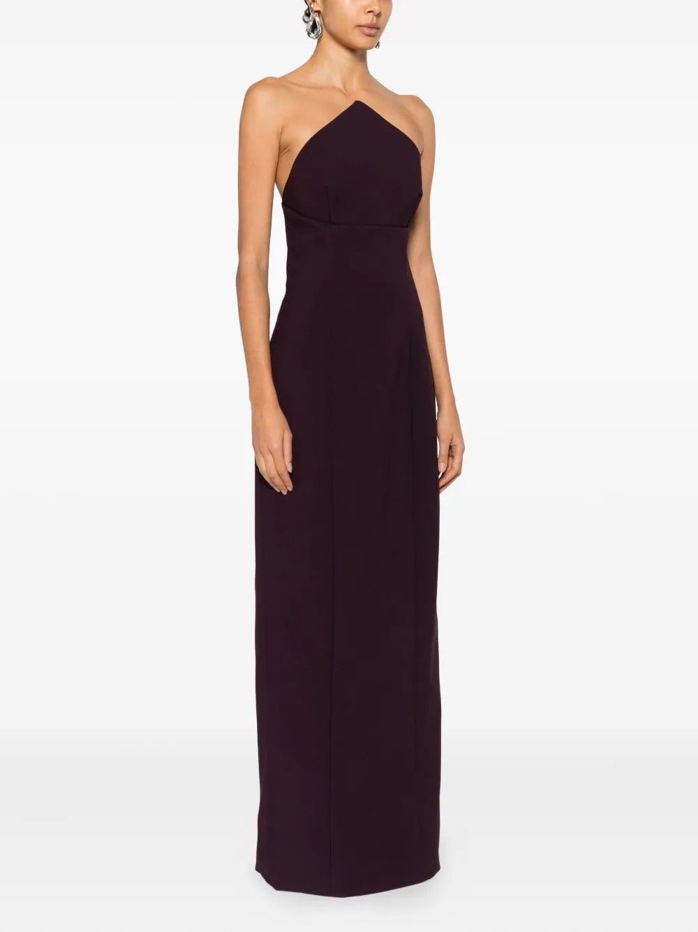SENNA MAXI DRESS #PLUM SOLACE LONDON Vestiti OS46023