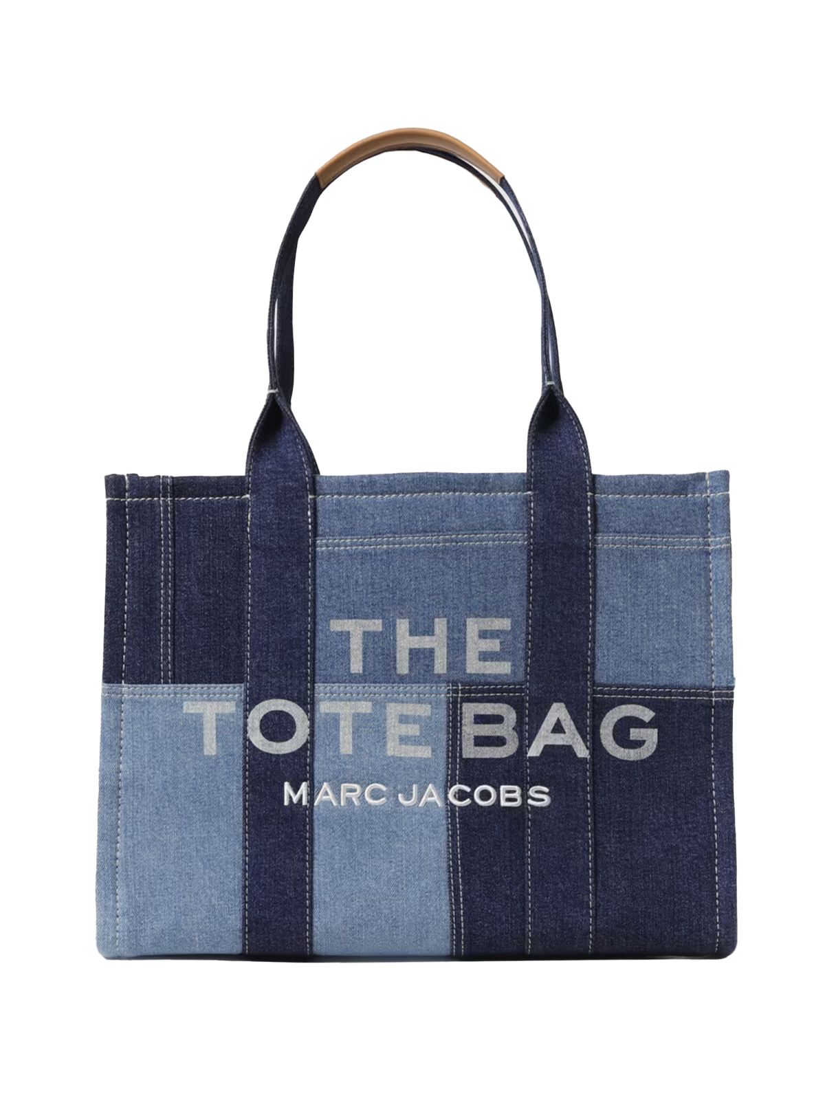 THE LARGE TOTE BLUE DENIM #422 MARC JACOBS Borse H018M06FA21