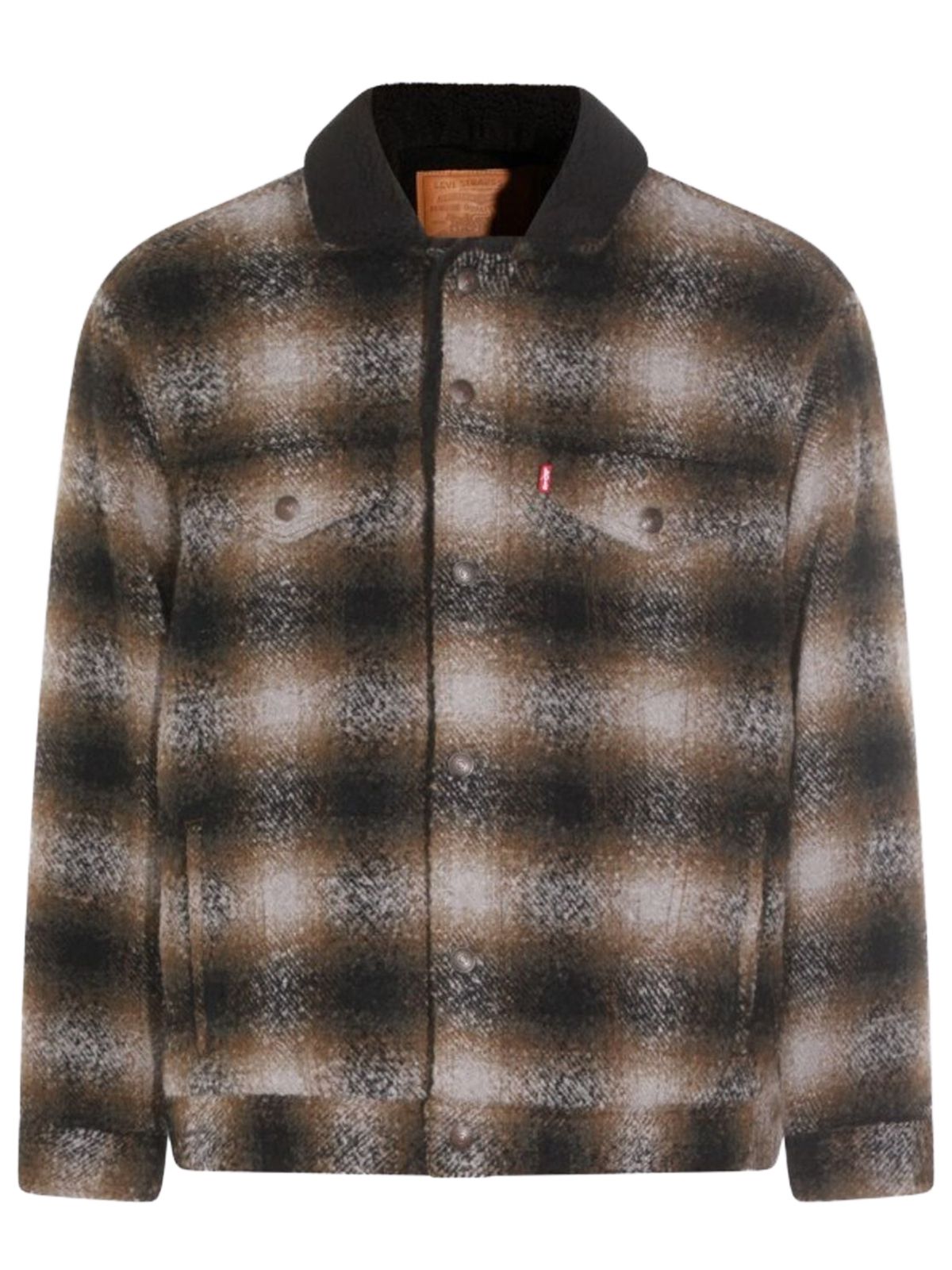 RELAXED FIT PLAID TR JAMES PLAID PALOMA #MARRONE LEVI'S Capispalla A6030 0012