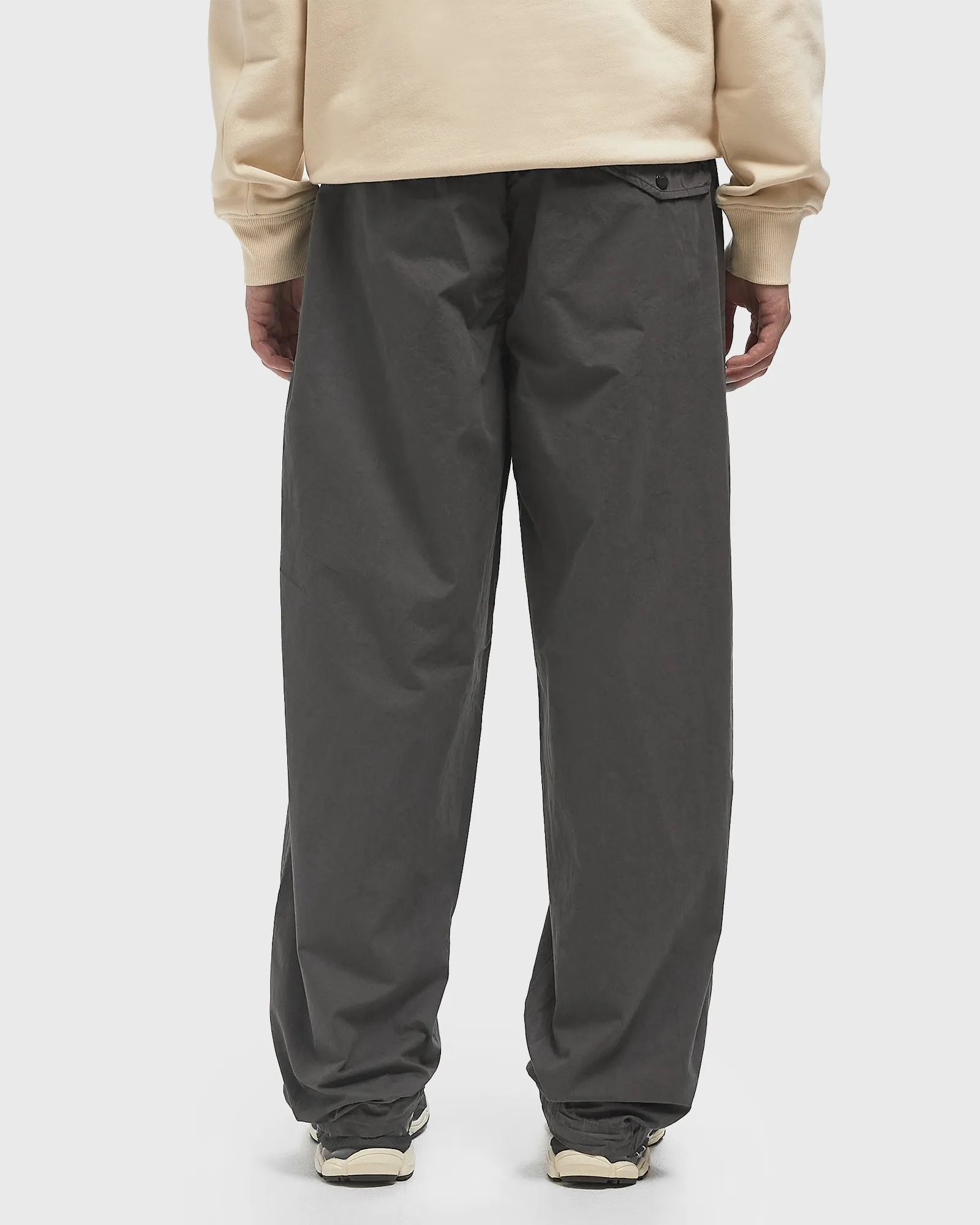 PANT IN MICROREPS PEACHED BLACK #999 C.P. COMPANY Pantaloni 19CMPA172A110324G999