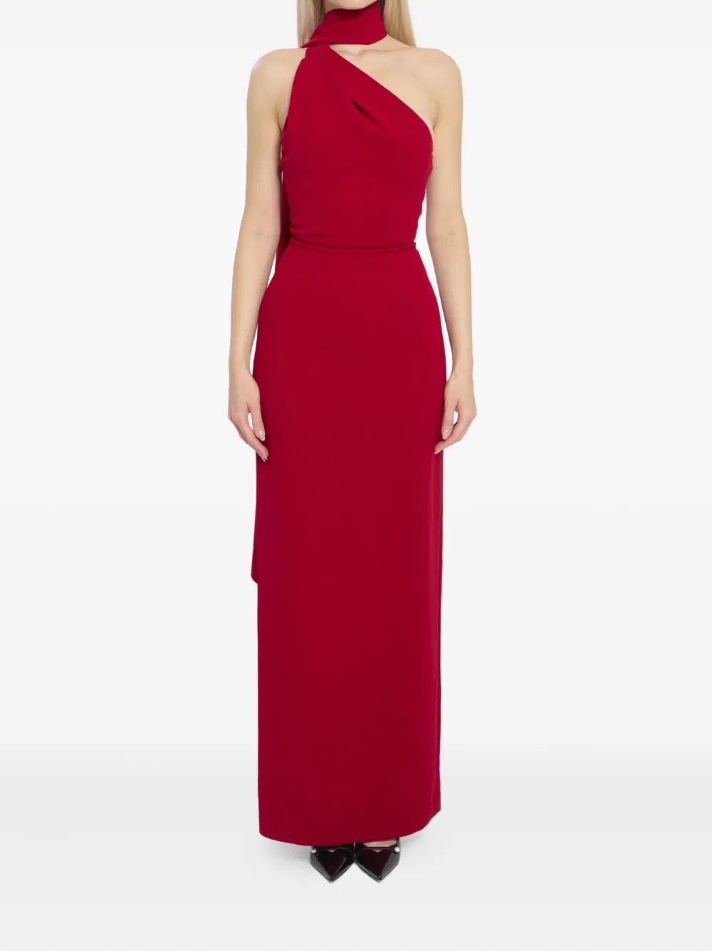 DEMI MAXI DRESS #RED SOLACE LONDON Vestiti OS38011