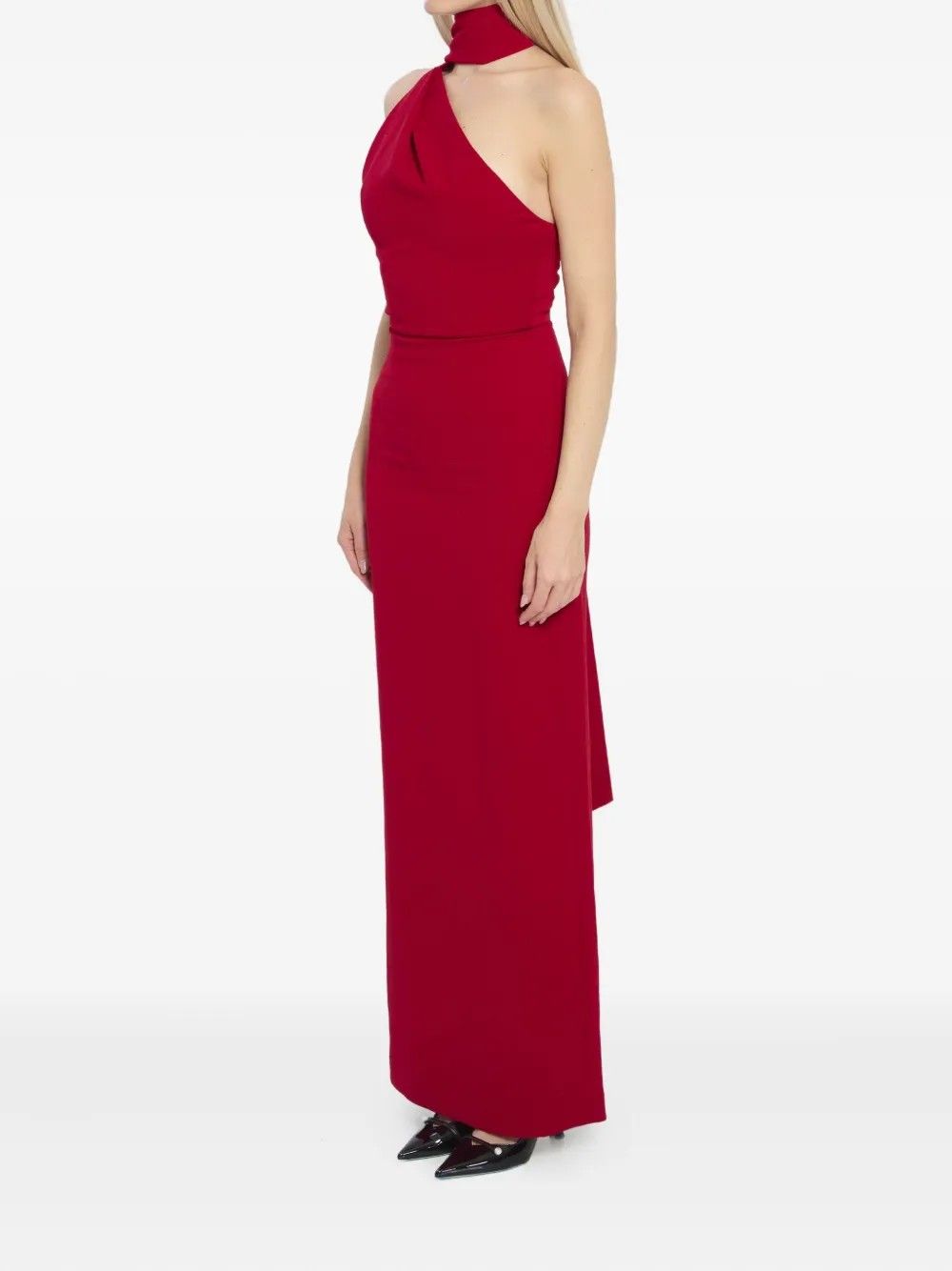 DEMI MAXI DRESS #RED SOLACE LONDON Vestiti OS38011