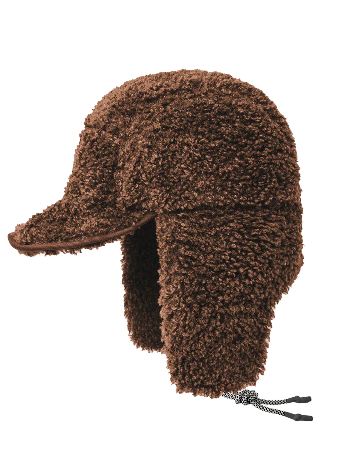 FAUX SHEARLING UTILITY FLAP CAP BROWN #BR204 KANGOL Accessori K5356