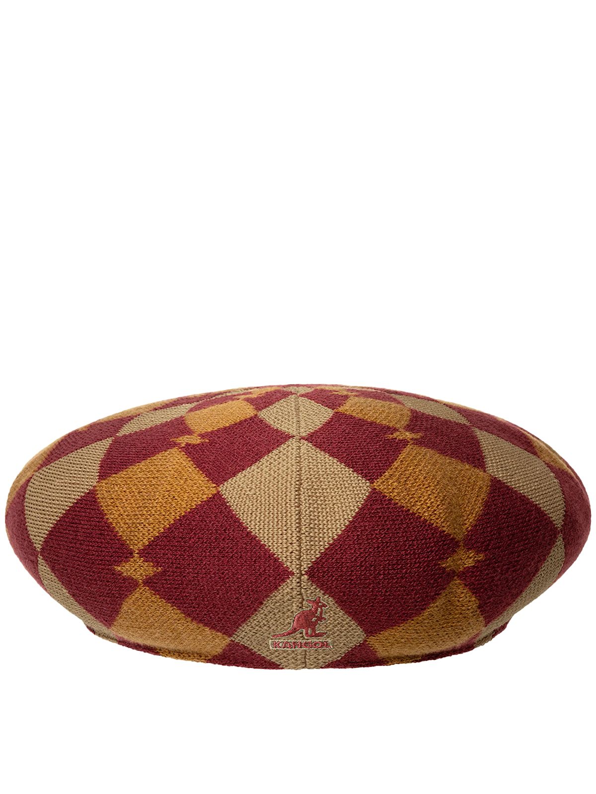 GENTLE ARGYLE HALIFAX RUSTIC CAMEL #RC228 KANGOL Accessori K3783