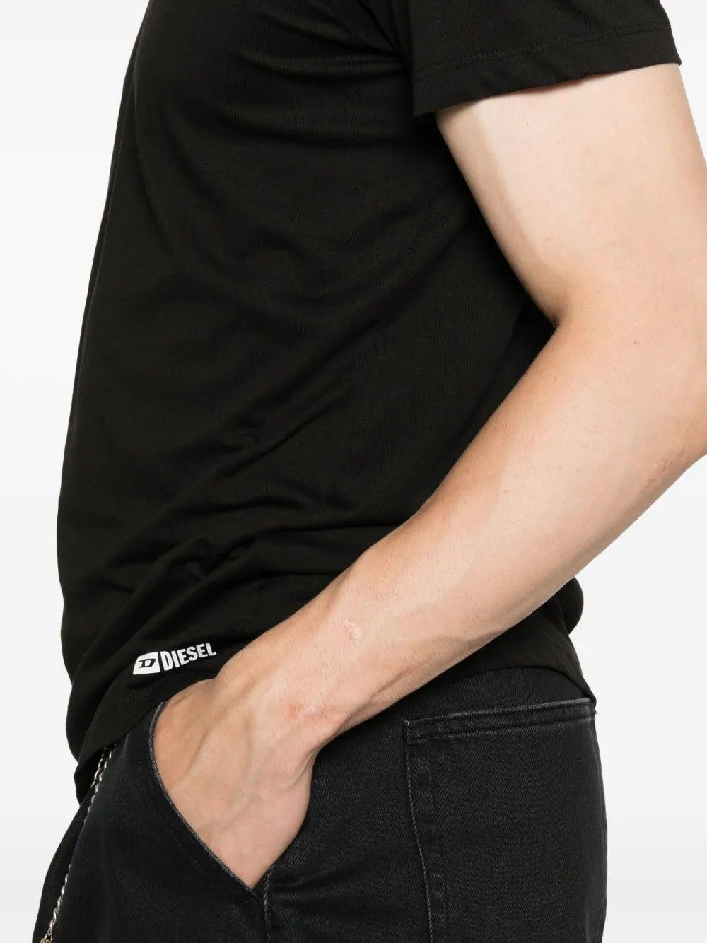 RANDAL-D-BOX-3PACK NERO #E4101 DIESEL T-shirt A178280LIAD