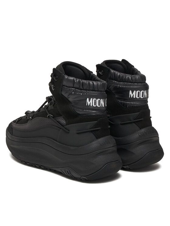 MB MOON247 XLACE MID BLK #N001 MOON BOOT Scarpe 80D2490030
