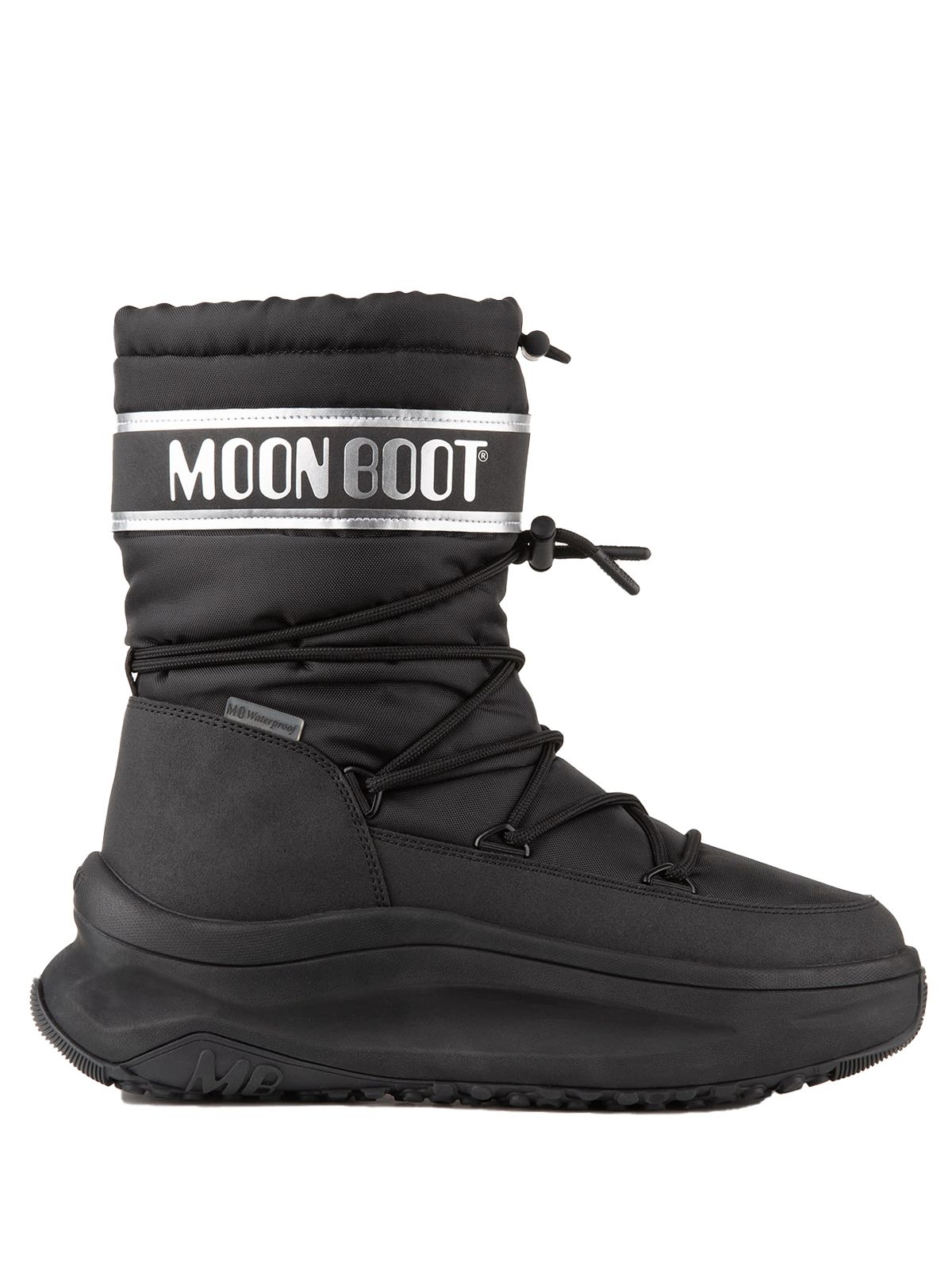 MB MOON247 POLAR WP BLK/SILVER #NH36 MOON BOOT Scarpe 80D2490010