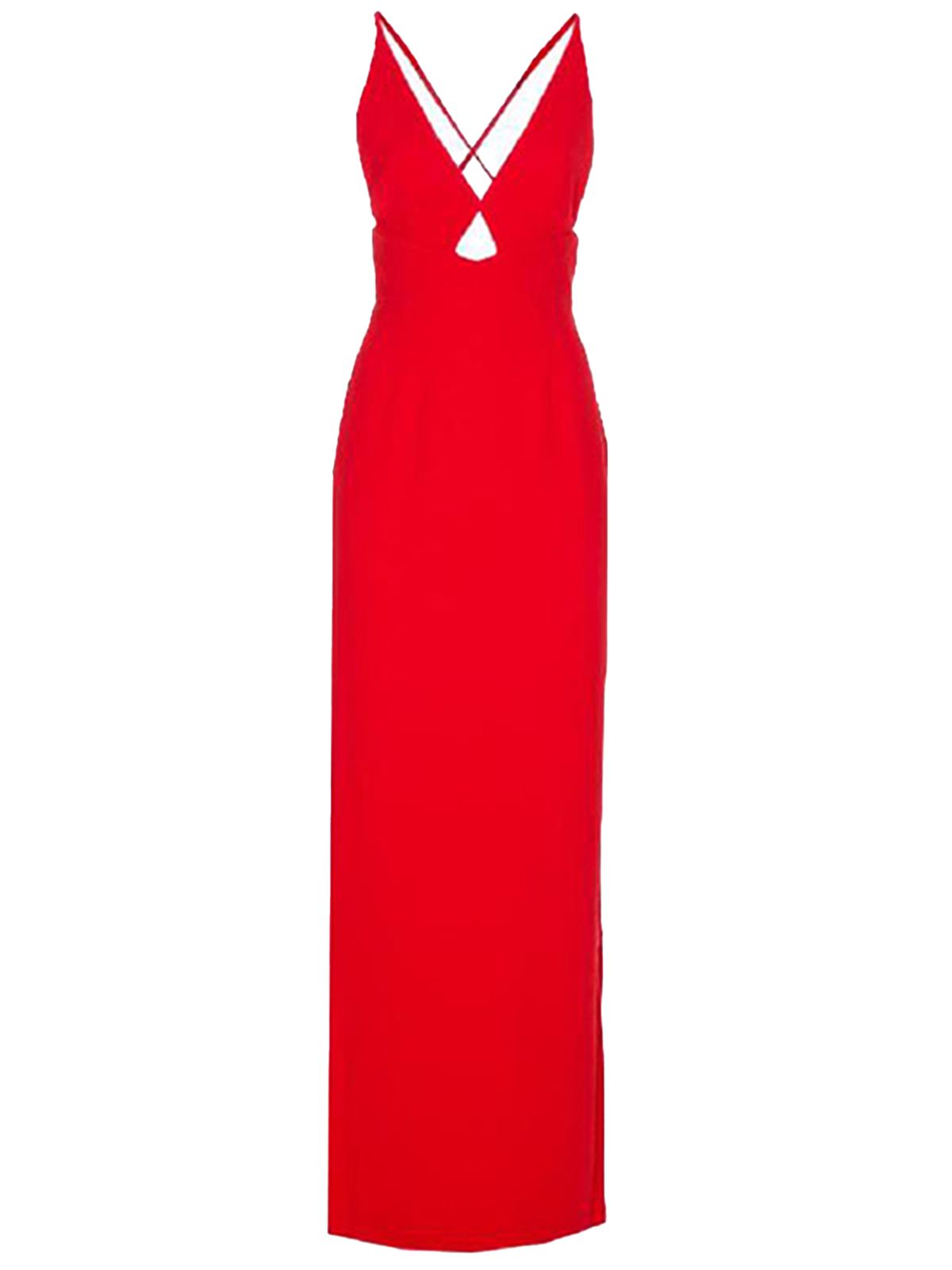 MILLY MAXI DRESS #RED SOLACE LONDON Dress OS45030