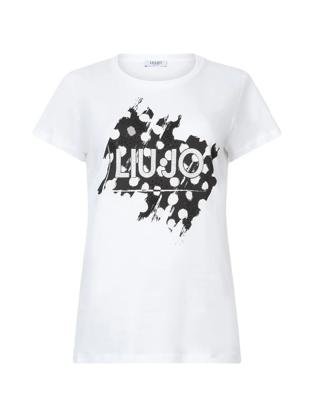 ECS T-SHIRT MODA M/C BIANCO #M9937 LIU JO T-shirt UF5264JS923 M9937
