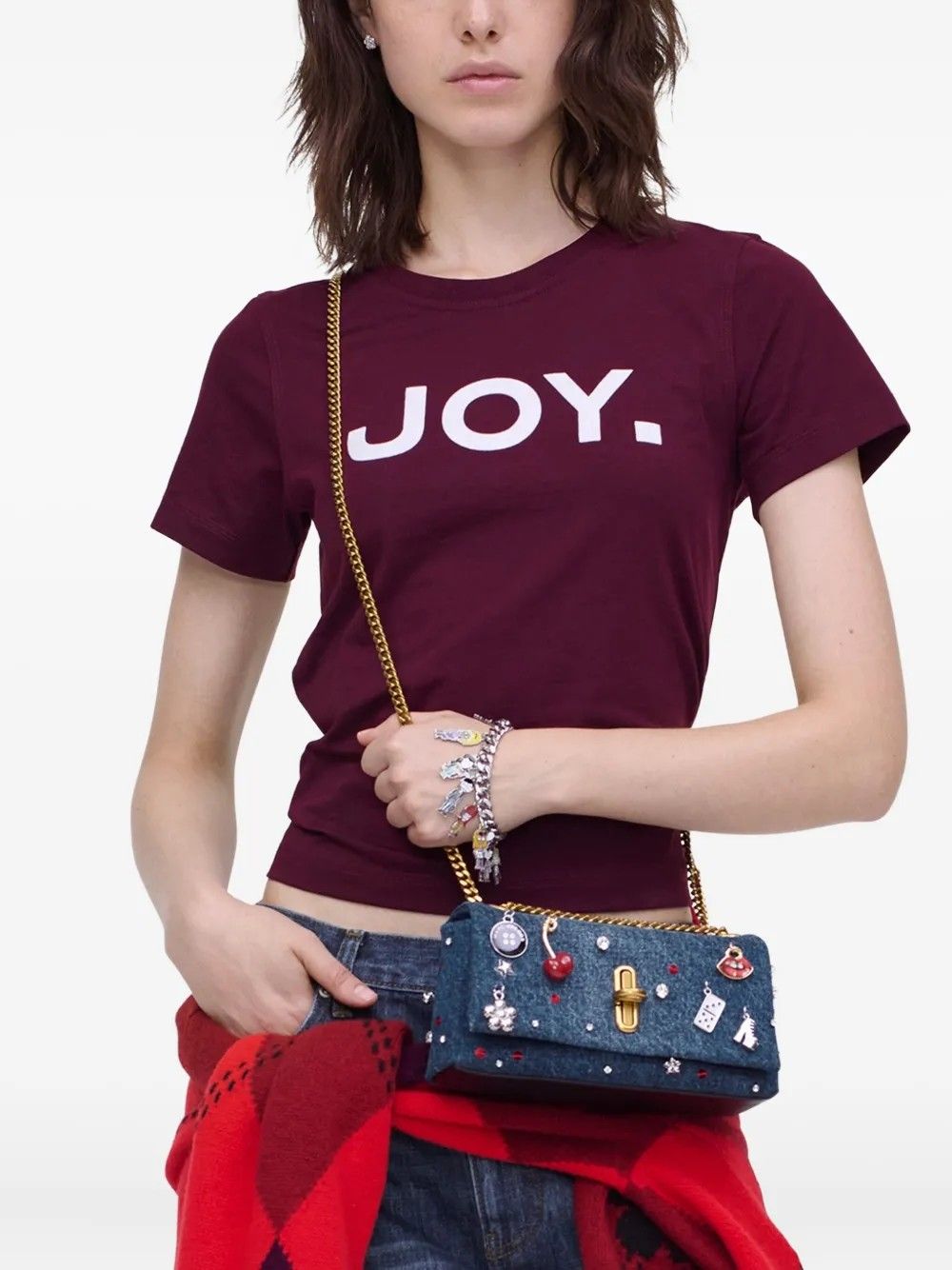 THE DUAL CHAIN MINI BAG MED. WASH MULTI #454 MARC JACOBS Bags 2R5SMN017S02