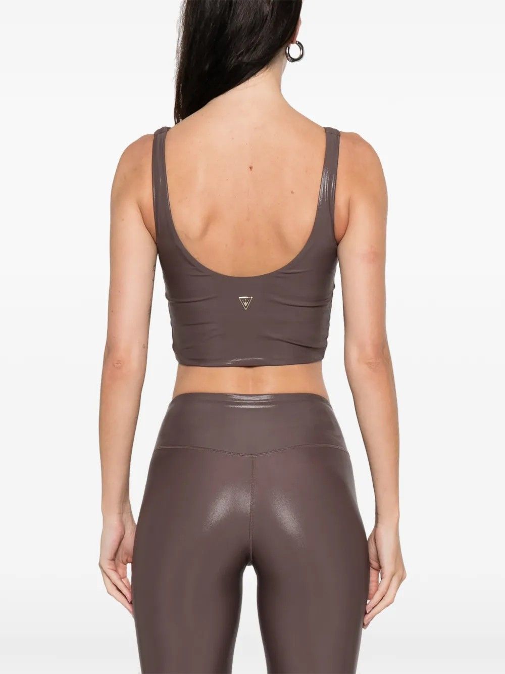 MCH FCF WMN BEBA YOGA TOP #BROWN MACRON Top 20000574