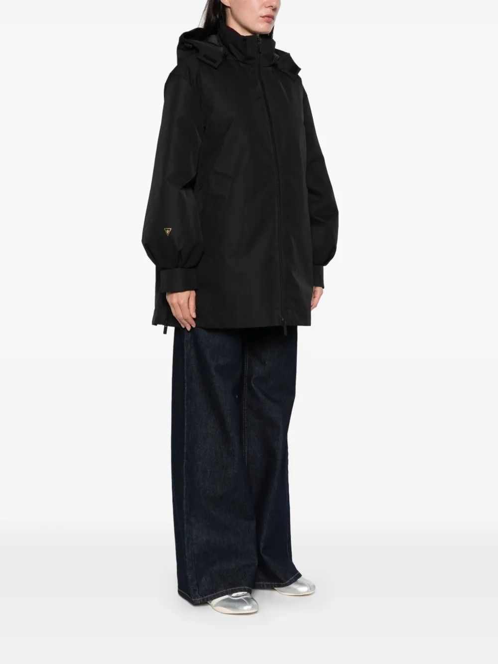 MCH FCF WMN ESSY PADDED LONG RAIN #BLACK MACRON Capispalla 20000556