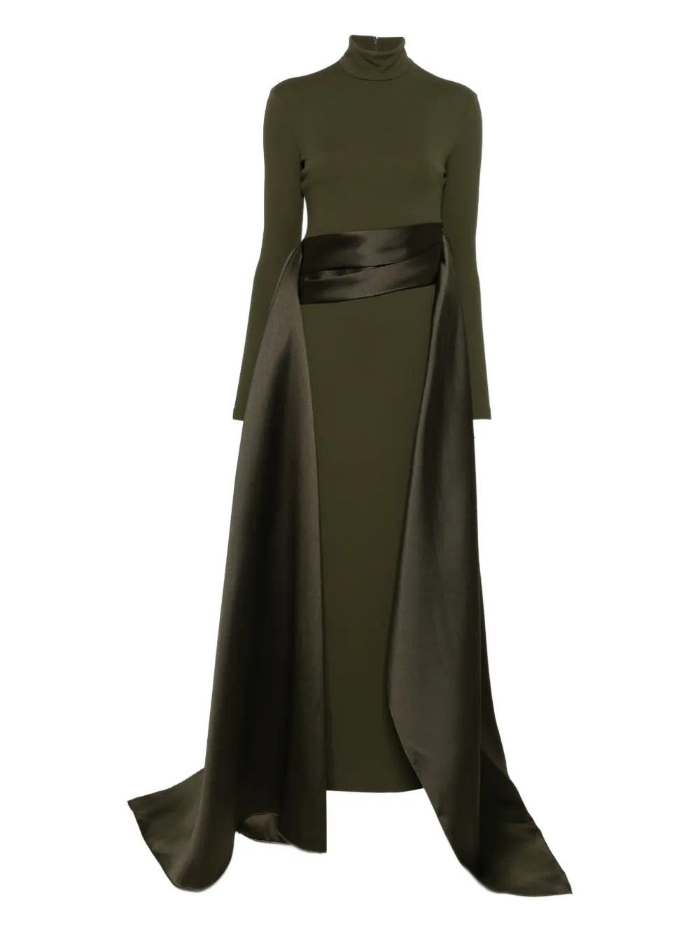OLIVIA MAXI DRESS #DARK OLIVE SOLACE LONDON Dress OS46010