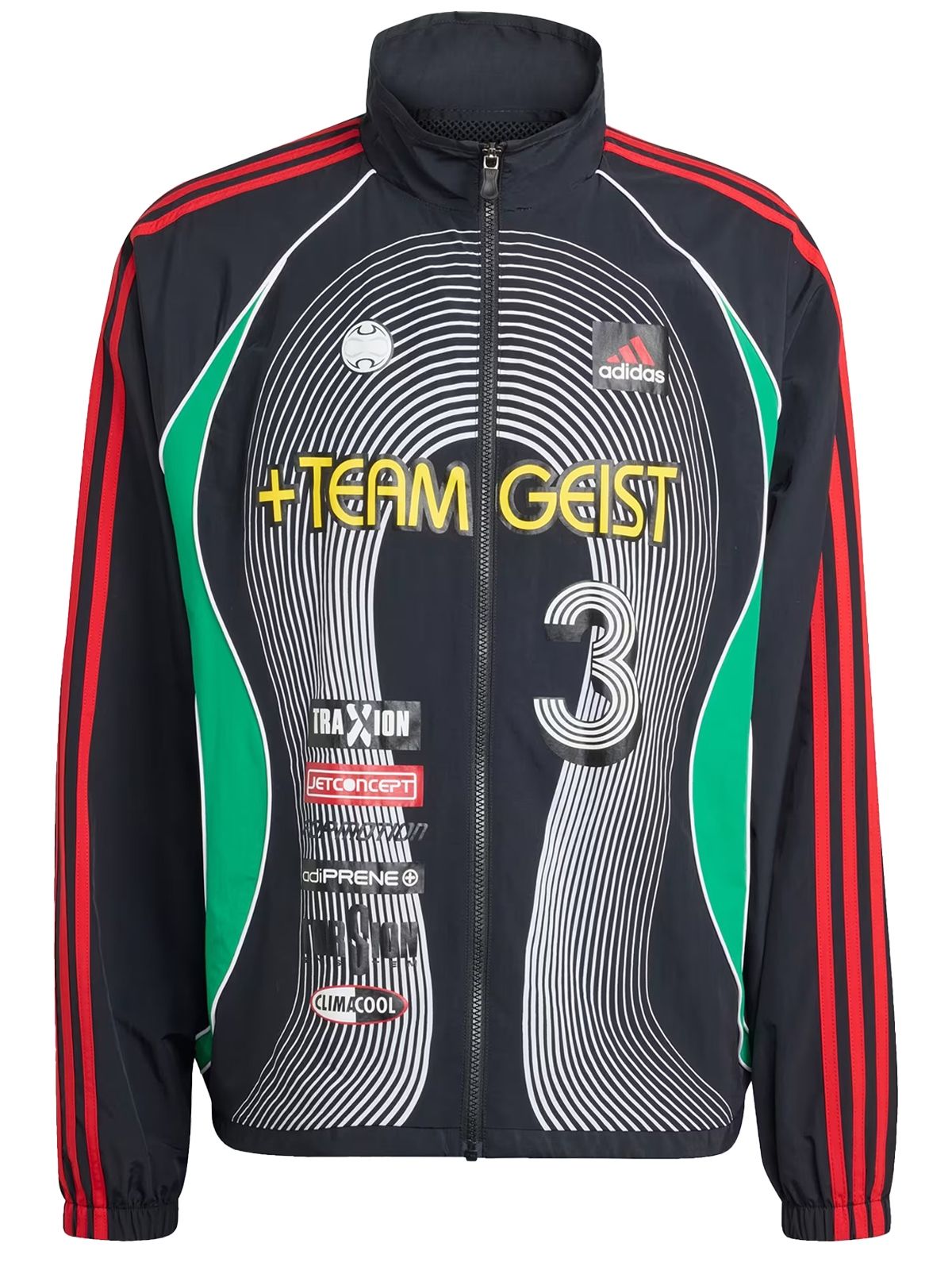 GFX TRACK TOP #BLACK/GREEN/BETSCA ADIDAS ORIGINALS Scarpe KG5078