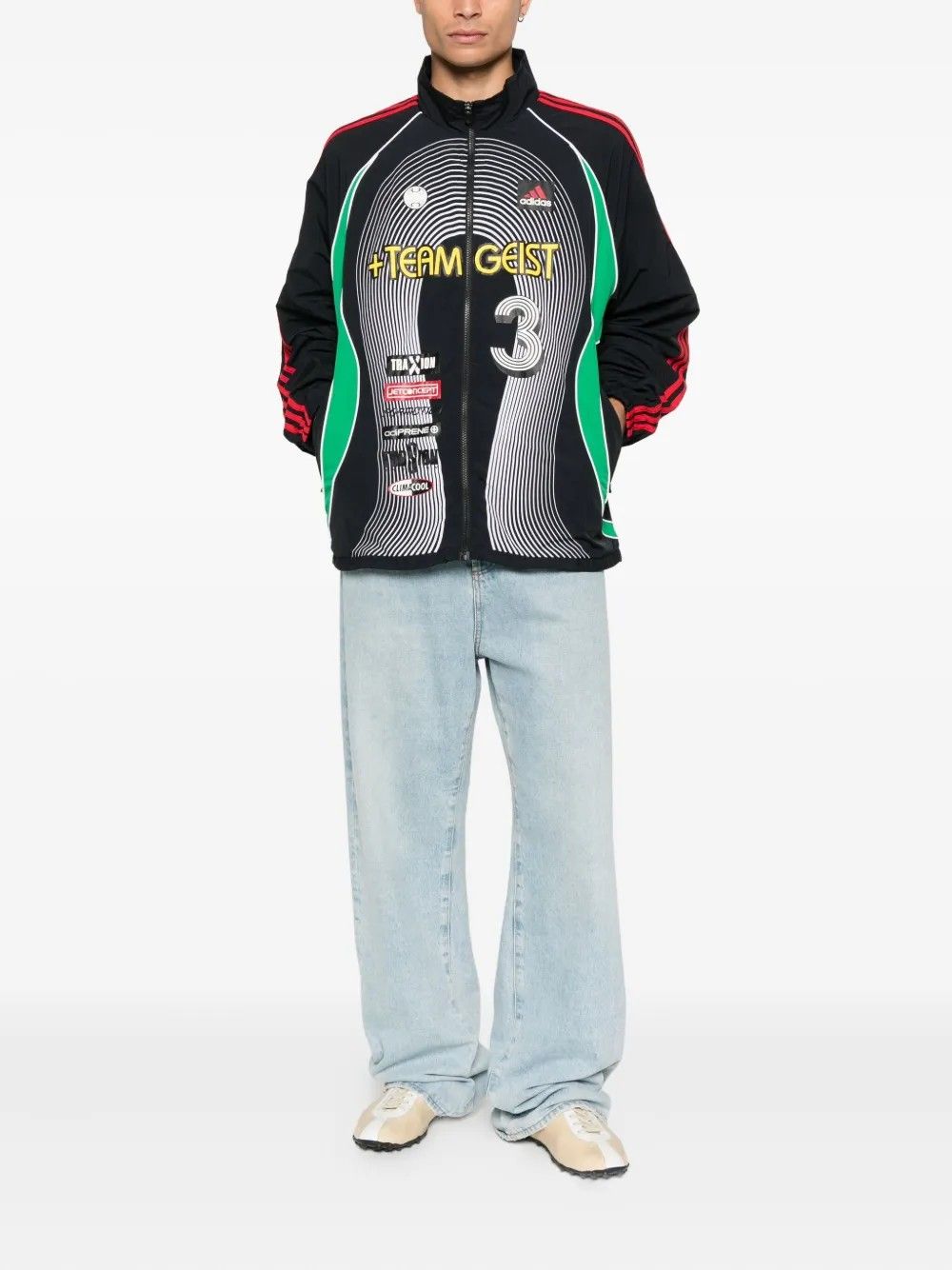 GFX TRACK TOP #BLACK/GREEN/BETSCA ADIDAS ORIGINALS Scarpe KG5078