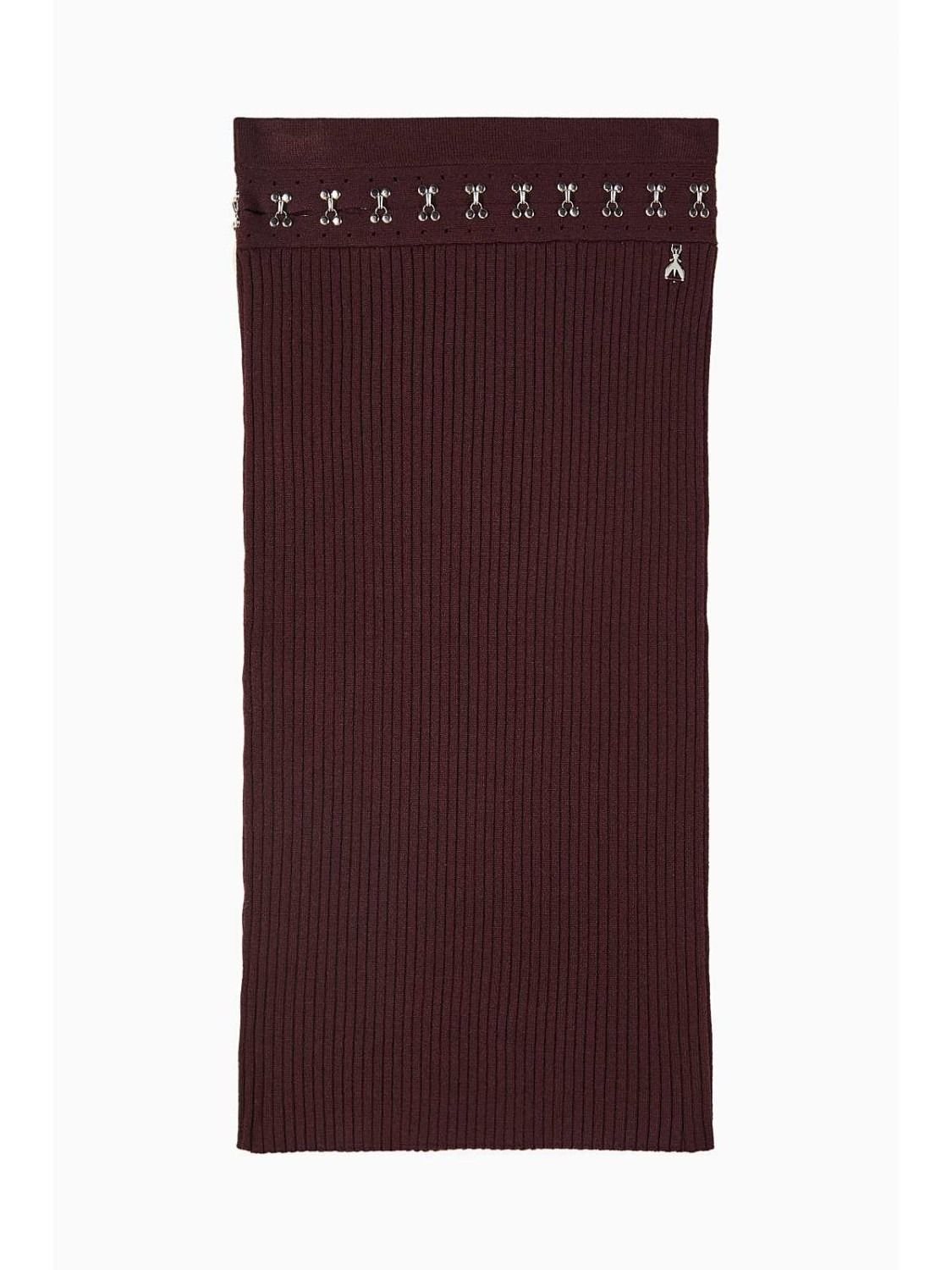 GONNA PURPLE RED #M536 PATRIZIA PEPE Skirt 2G1031 K291 M536