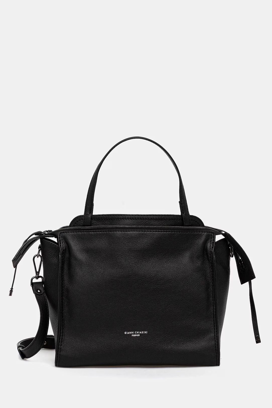 BORSA IN PELLE #NERO GIANNI CHIARINI Bags BS 11245 MUS