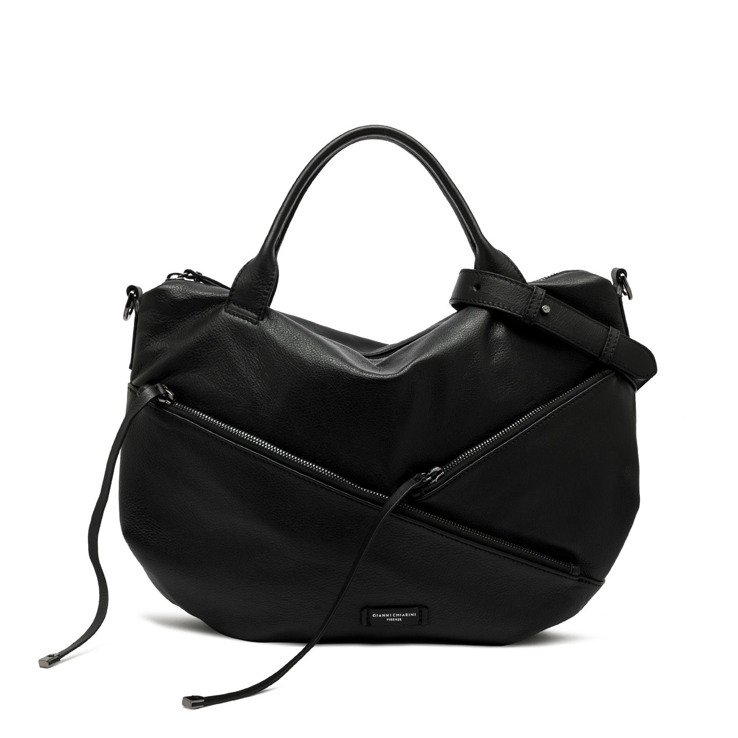BORSA IN PELLE #NERO GIANNI CHIARINI Bags BS 11511 MUS