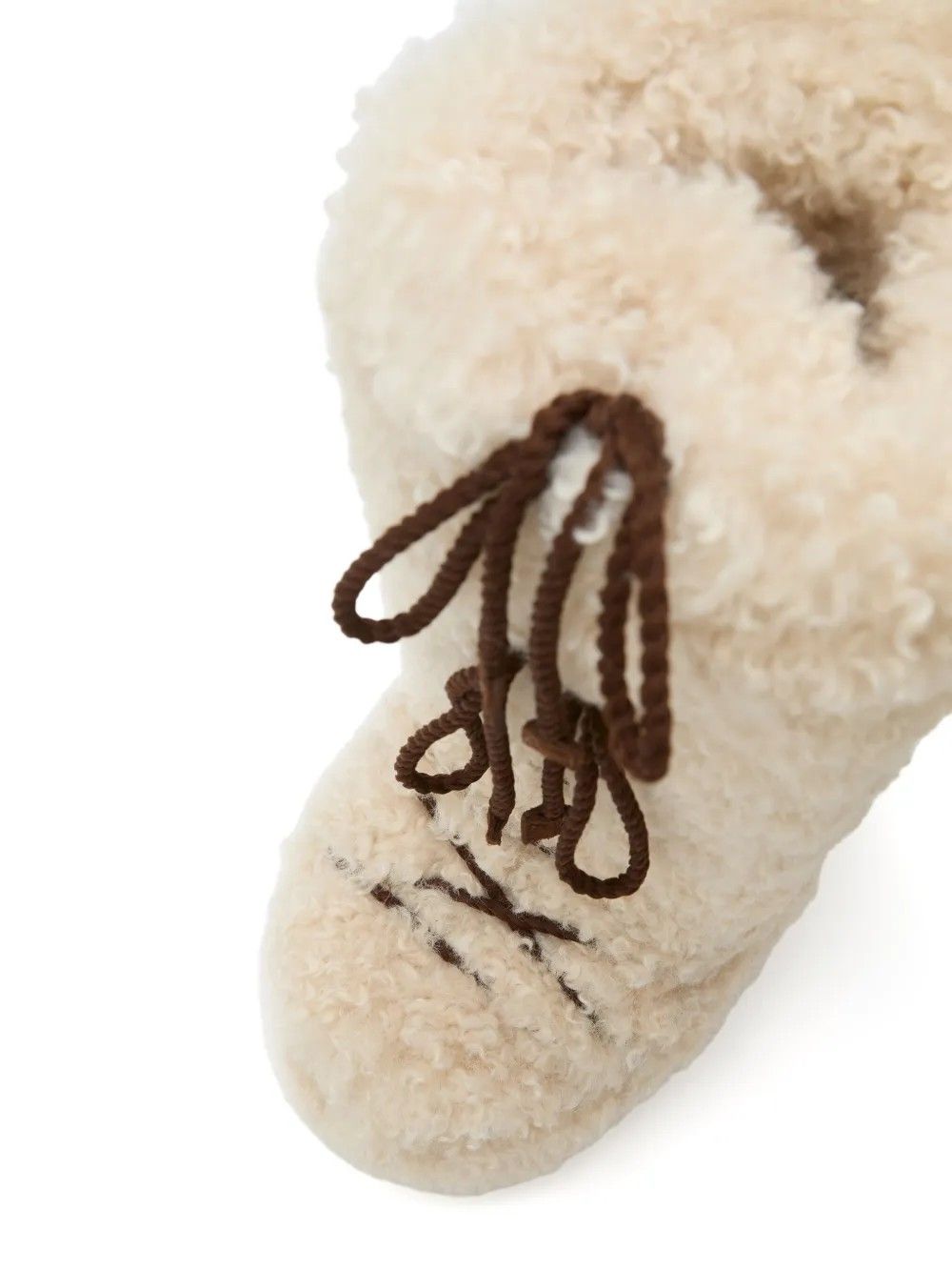 MB ICON CURLY EXTRA ECRU #L007 MOON BOOT Shoes 80D1403070