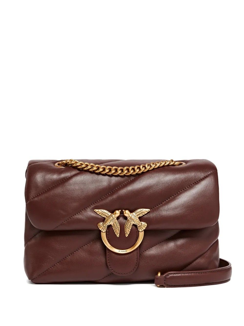 LOVE CLASSIC PUFF CL SHEEP NAPPA WINE #R49Q PINKO Borse 100038 A0F2/R49Q
