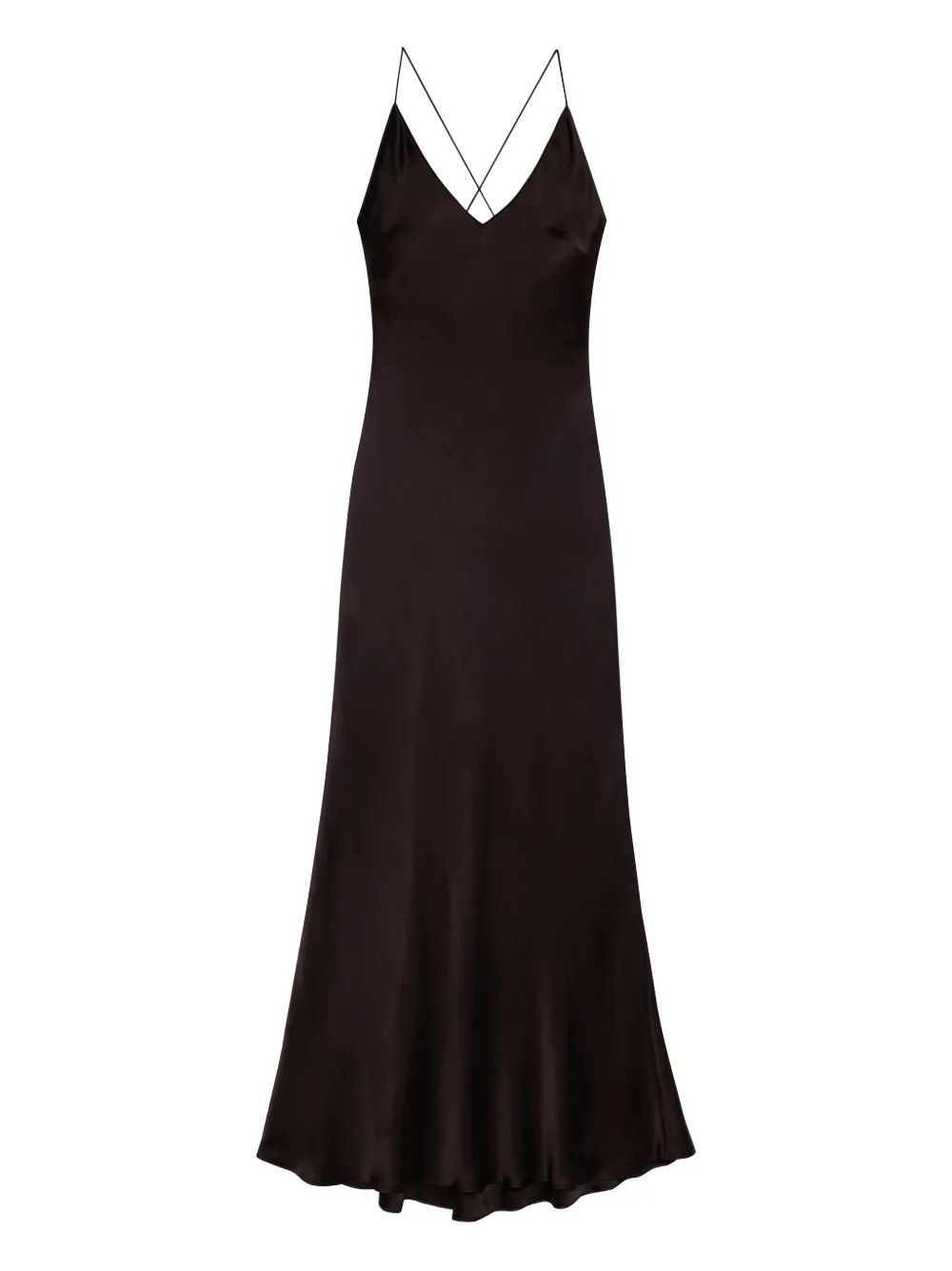 LAUREL DRESS #DARK BROWN ANINE BING Dress A 02 11285 BWN43