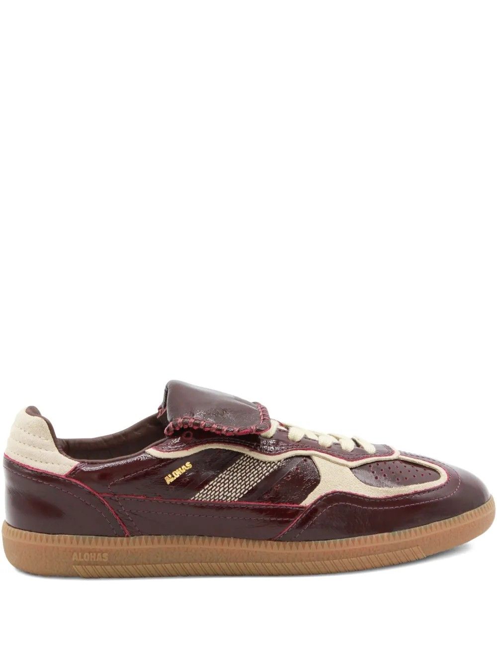TB.490 CLUB #ONIX DEEP BURGUNDY ALOHAS Shoes S100829-05