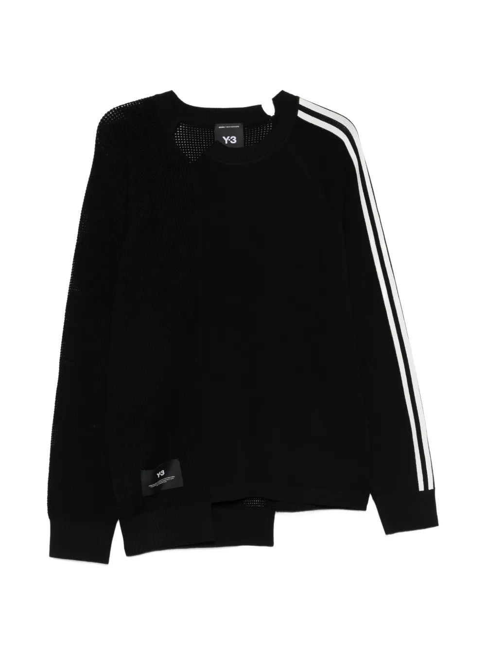 KNIT SWEATER #BLACK/CWHITE Y-3 Felpe KR2395