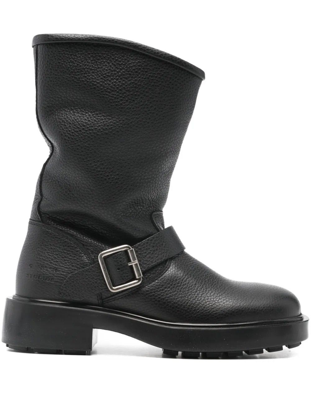 LEATHER MID BOOT #BLACK COPENHAGEN Shoes F5CPH442/LEA