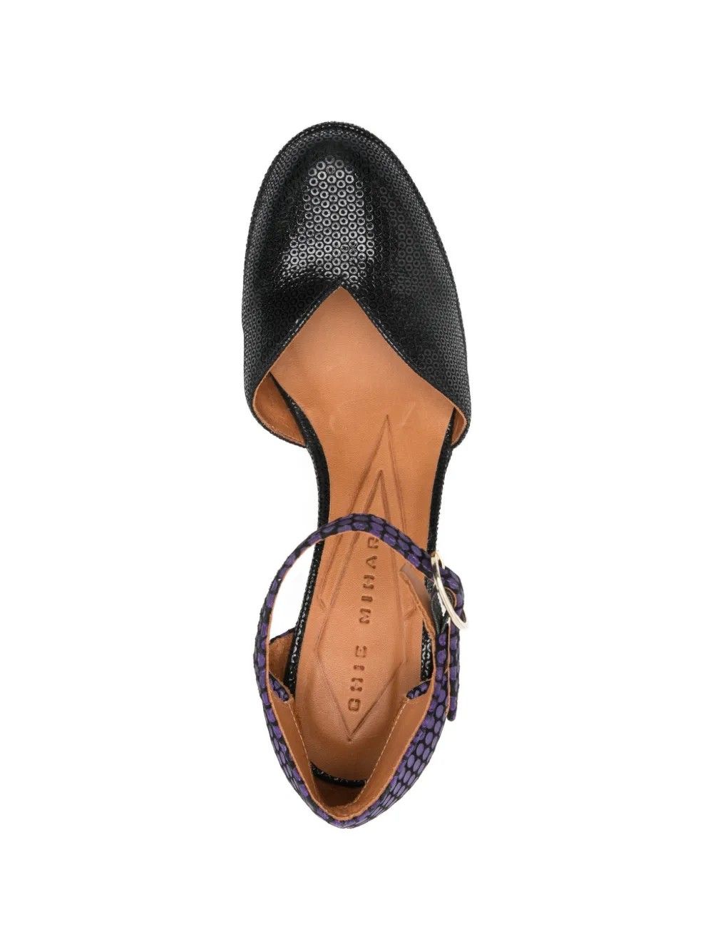 ARU #NEGRO MOONY PURPLE CHIE MIHARA Shoes DAMAHO47