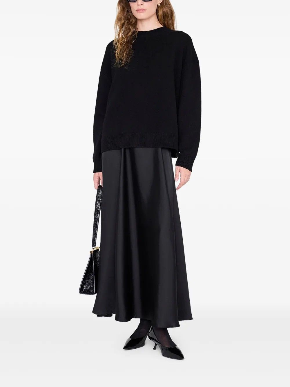 CHRISTINA SKIRT #BLACK  ANINE BING Skirt A 04 11811 BLK26