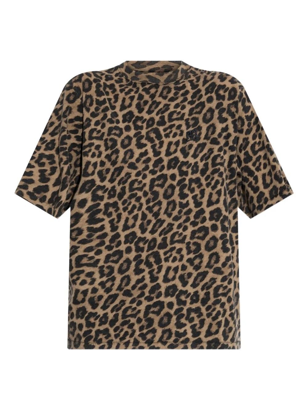 AVI TEE #LEOPARD  ANINE BING T-shirt A 08 11154 MTL59